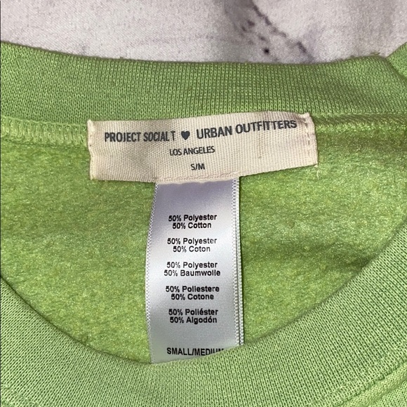 urban outfitters green skeleton sweatshirt